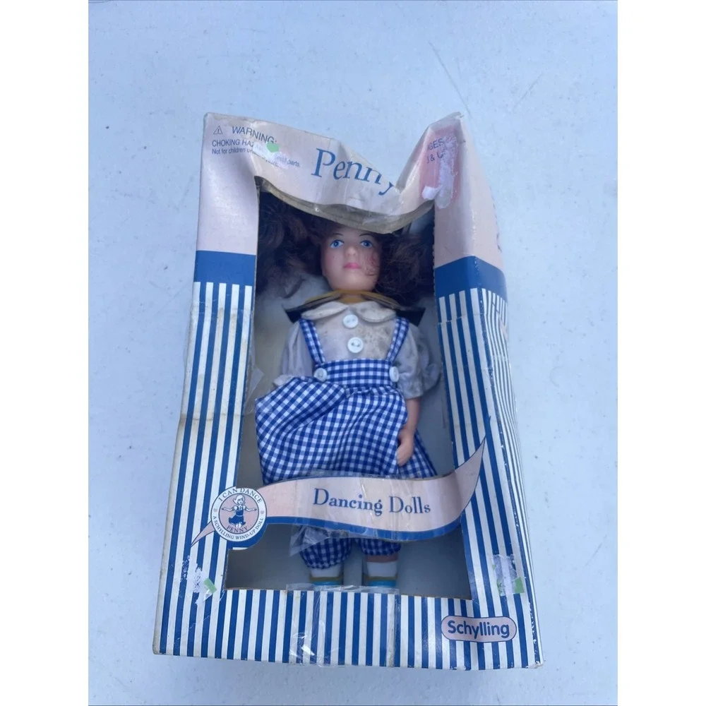 Schylling Dancing‎ Dolls Penny as Dorothy Wizard of Oz Wind-Up 2001 NEW